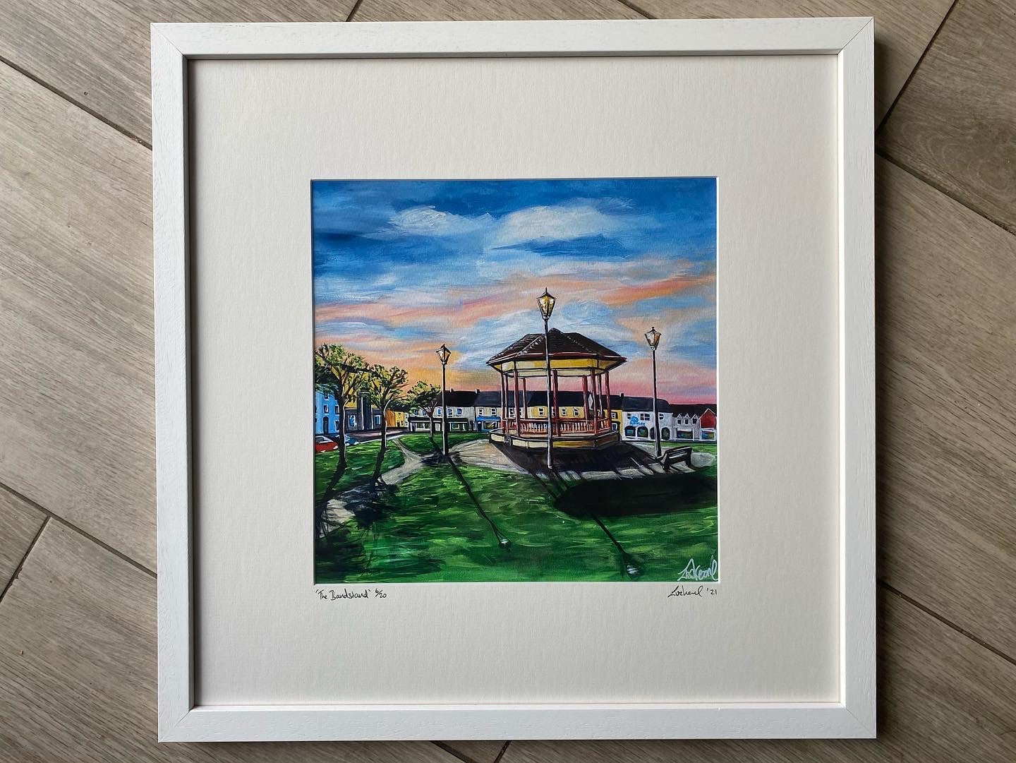 The Band Stand Fine Art Print