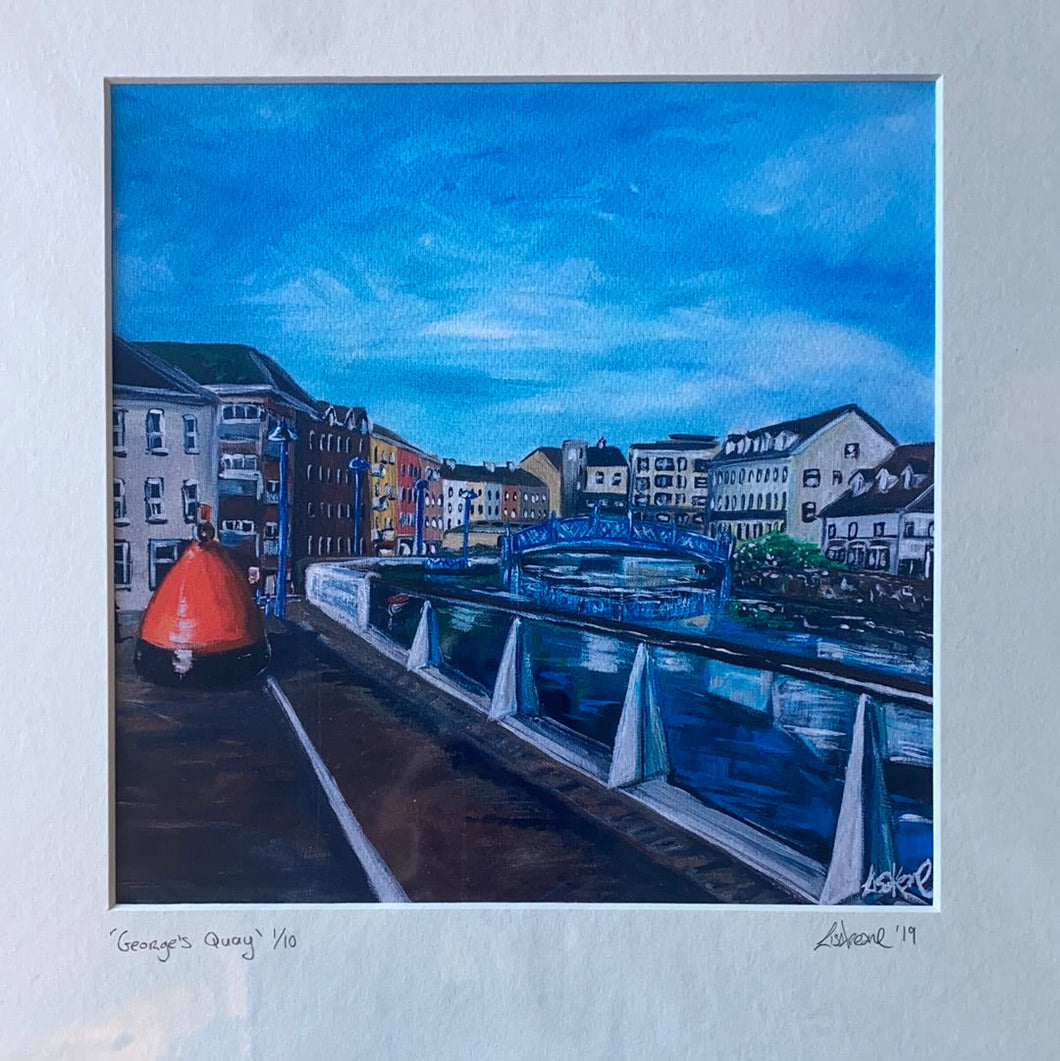 George’s Quay Fine Art Print