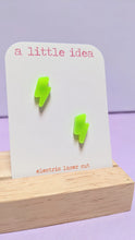 Load image into Gallery viewer, Mini Lightning Bolt Studs by A Little Idea
