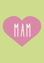 Load image into Gallery viewer, Mam Card in Pastel colours

