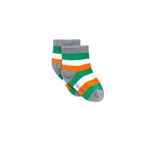 Load image into Gallery viewer, Ireland Stripe Bamboo Sock (seamless toe)
