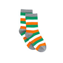 Load image into Gallery viewer, Ireland Stripe Bamboo Sock (seamless toe)
