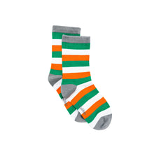 Load image into Gallery viewer, Ireland Stripe Bamboo Sock (seamless toe)

