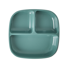 Load image into Gallery viewer, Forrest Green Melamine 3 Room Plate
