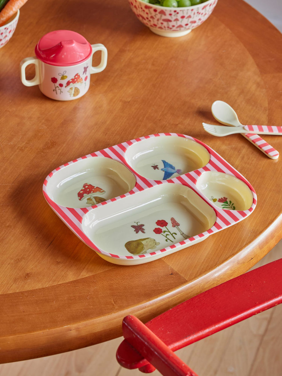 Mushroom 4 room plate