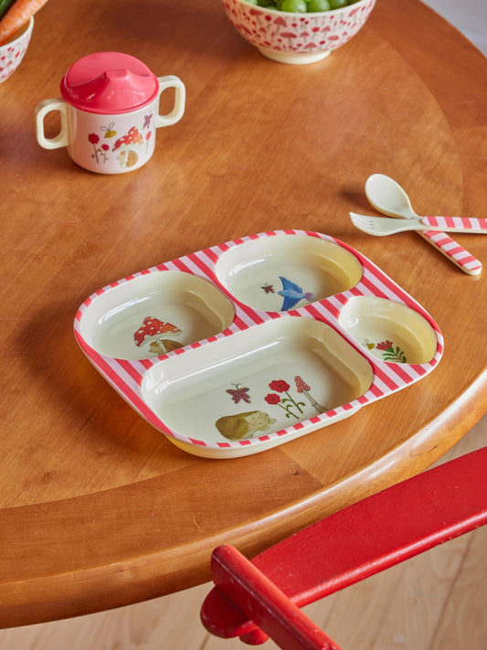 Mushroom 4 room plate