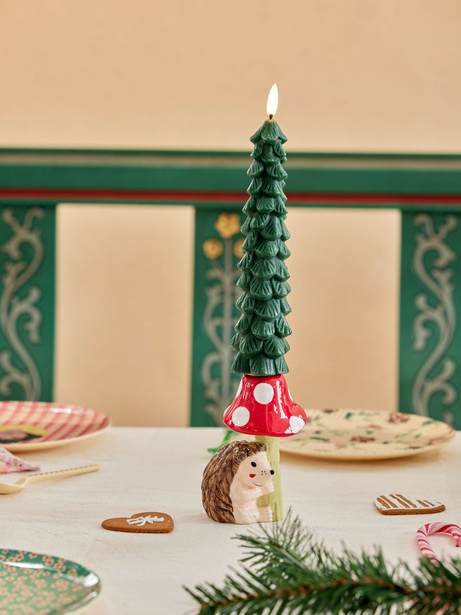 Hedgehog Candle Holder