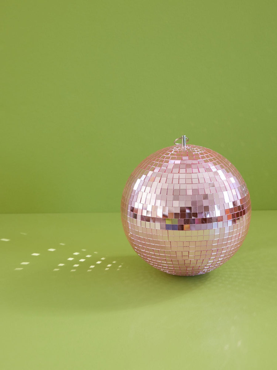 Large Pink Disco Ball