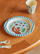 Load image into Gallery viewer, Squirrel Print Melamine Lunch Plate
