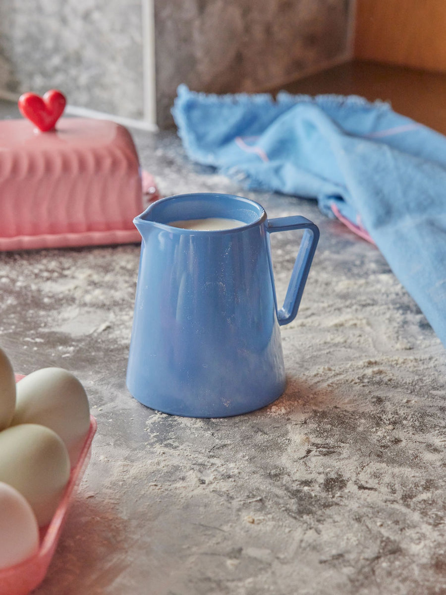 Melamine Milk Jug in Blue 175ml