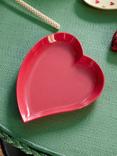 Load image into Gallery viewer, Heart Plate - Red
