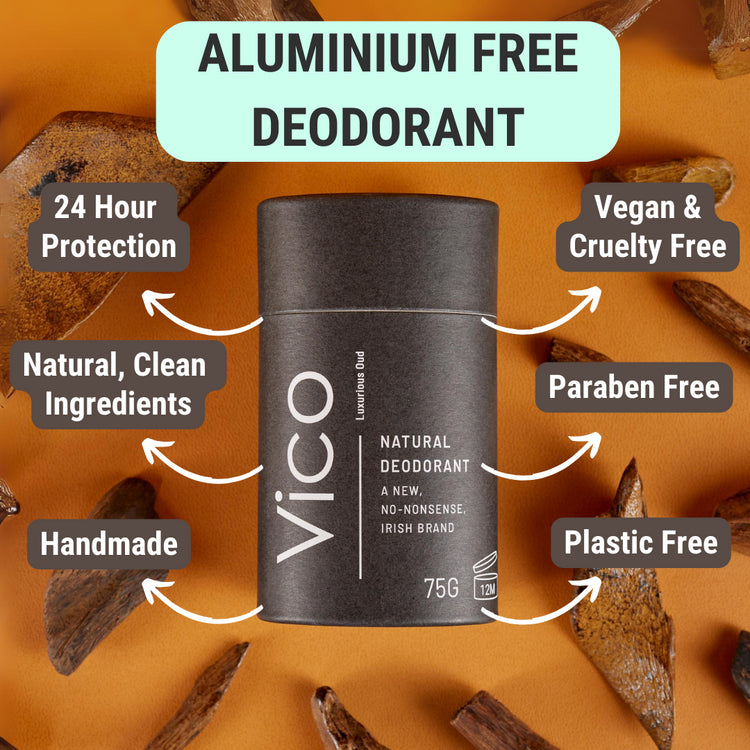 Vico Luxurious Oud natural deodorant