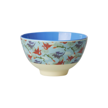 Load image into Gallery viewer, Dragon Print Melamine Small Bowl
