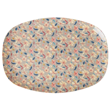 Load image into Gallery viewer, Melamine Rectangular Plate/ Tray - Small Sandy Flower
