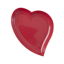 Load image into Gallery viewer, Heart Plate - Red
