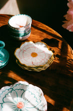 Load image into Gallery viewer, Flower Ceramic Side Plate  - Pink - Hand Painted
