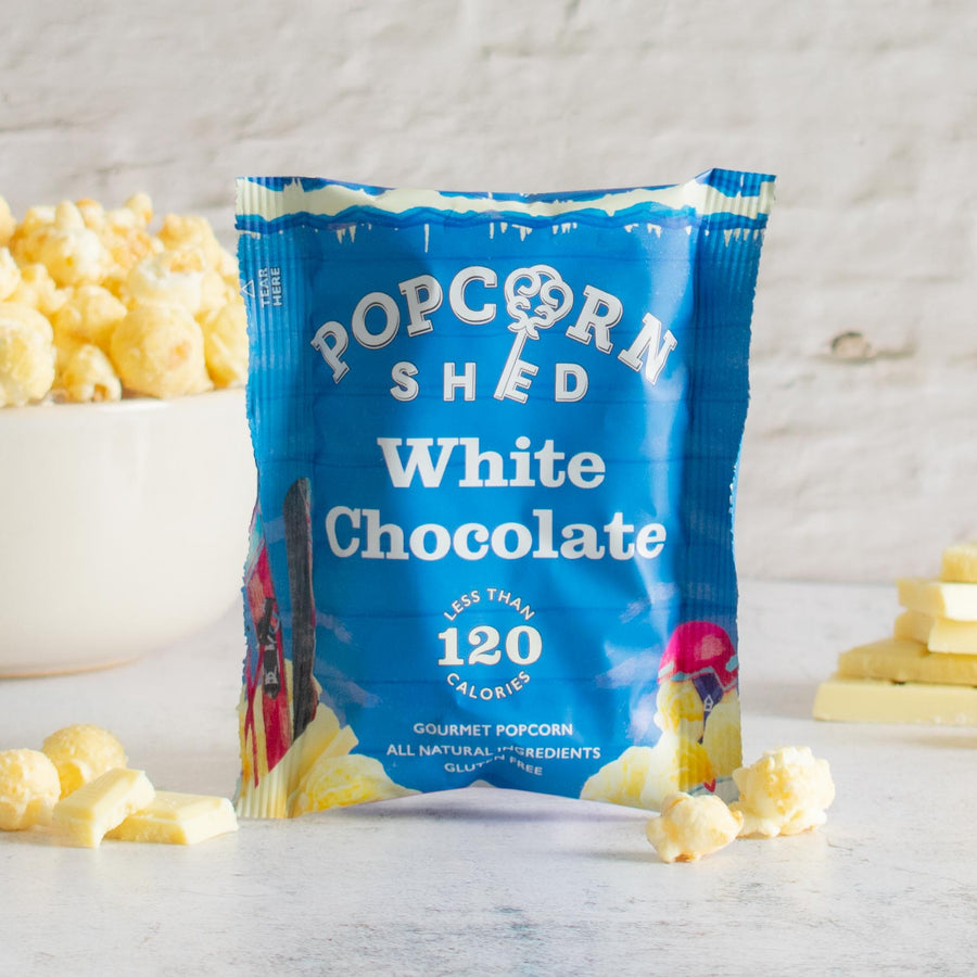 White Chocolate Popcorn Snack Pack
