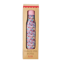 Load image into Gallery viewer, Stainless Steel Drinking Bottle with Lavender Fall Floral Print
