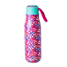 Load image into Gallery viewer, Stainless Steel Drinking Bottle with Poppy Print
