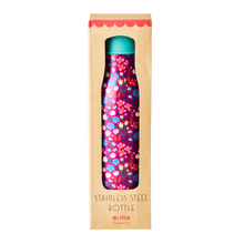 Load image into Gallery viewer, Stainless Steel Drinking Bottle with Poppy Print
