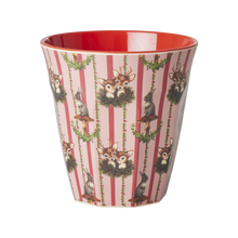 Load image into Gallery viewer, Medium Melamine Cup - Sweet Forest Print
