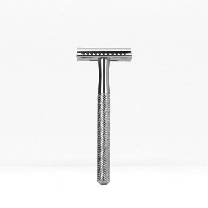 Metal Safety Razor - Silver