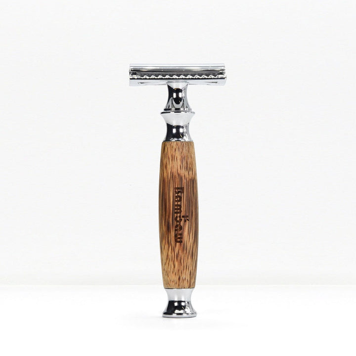 Bamboo Safety Razor - Silver