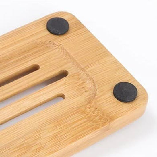 Rectangle Bamboo Soap Dish