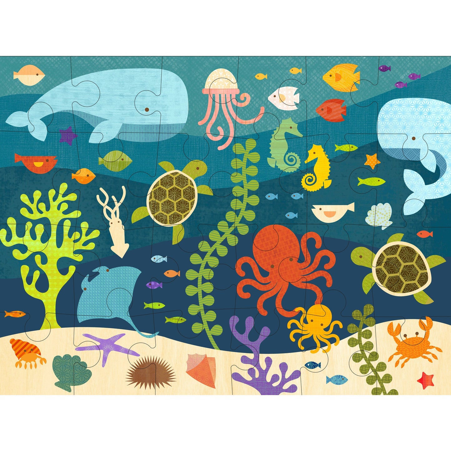 Ocean Life - Floor Puzzle