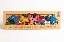 Load image into Gallery viewer, Alphabet Zoo Jigsaw and Playset

