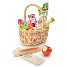 Load image into Gallery viewer, Tender Leaf Wicker Shopping Basket
