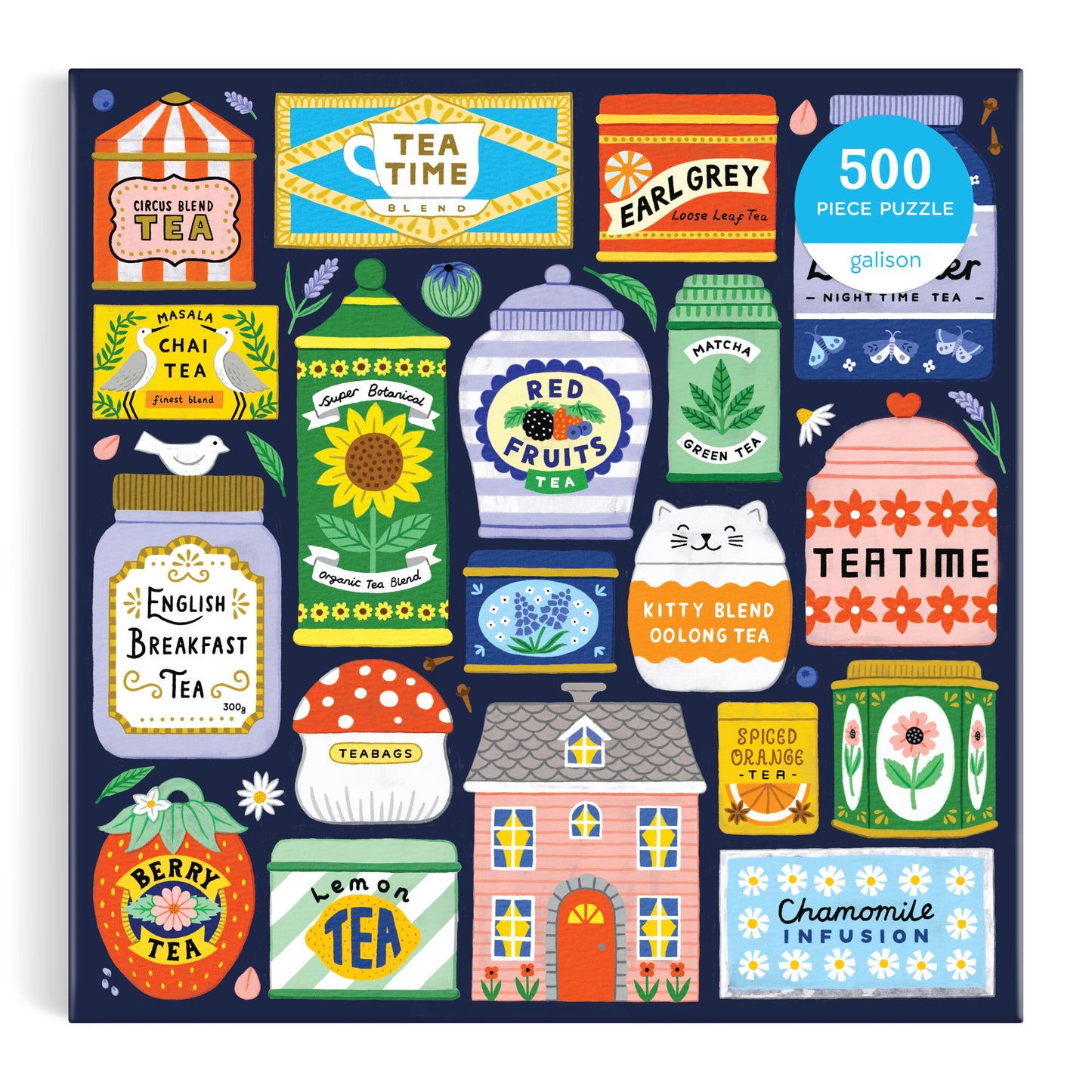 Spot of Tea 500 Piece Jigsaw Puzzle