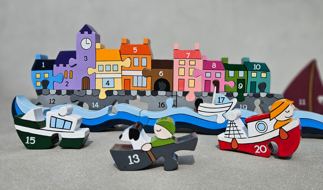 Harbour Town Number Jigsaw