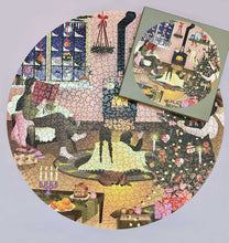 Load image into Gallery viewer, Round Puzzles Wonderful Christmastime 1000 Piece
