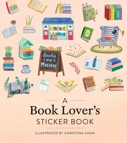 Book Lovers Sticker Book
