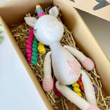 Load image into Gallery viewer, Cuddly Unicorn Teddy
