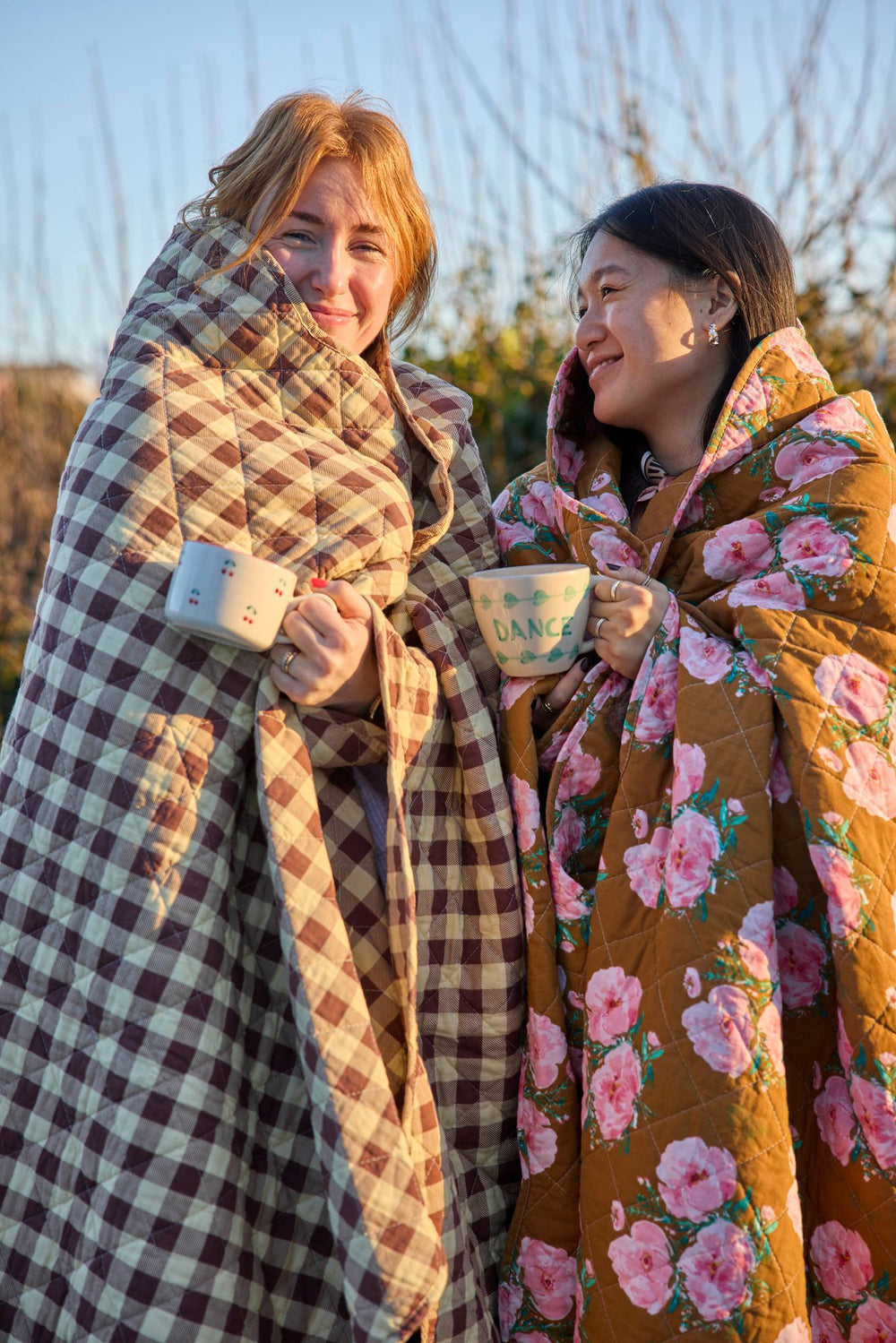 Quilt Blanket - Check it out Print