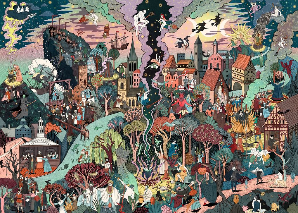 World Of Witches 1000 Piece Jigsaw Puzzle