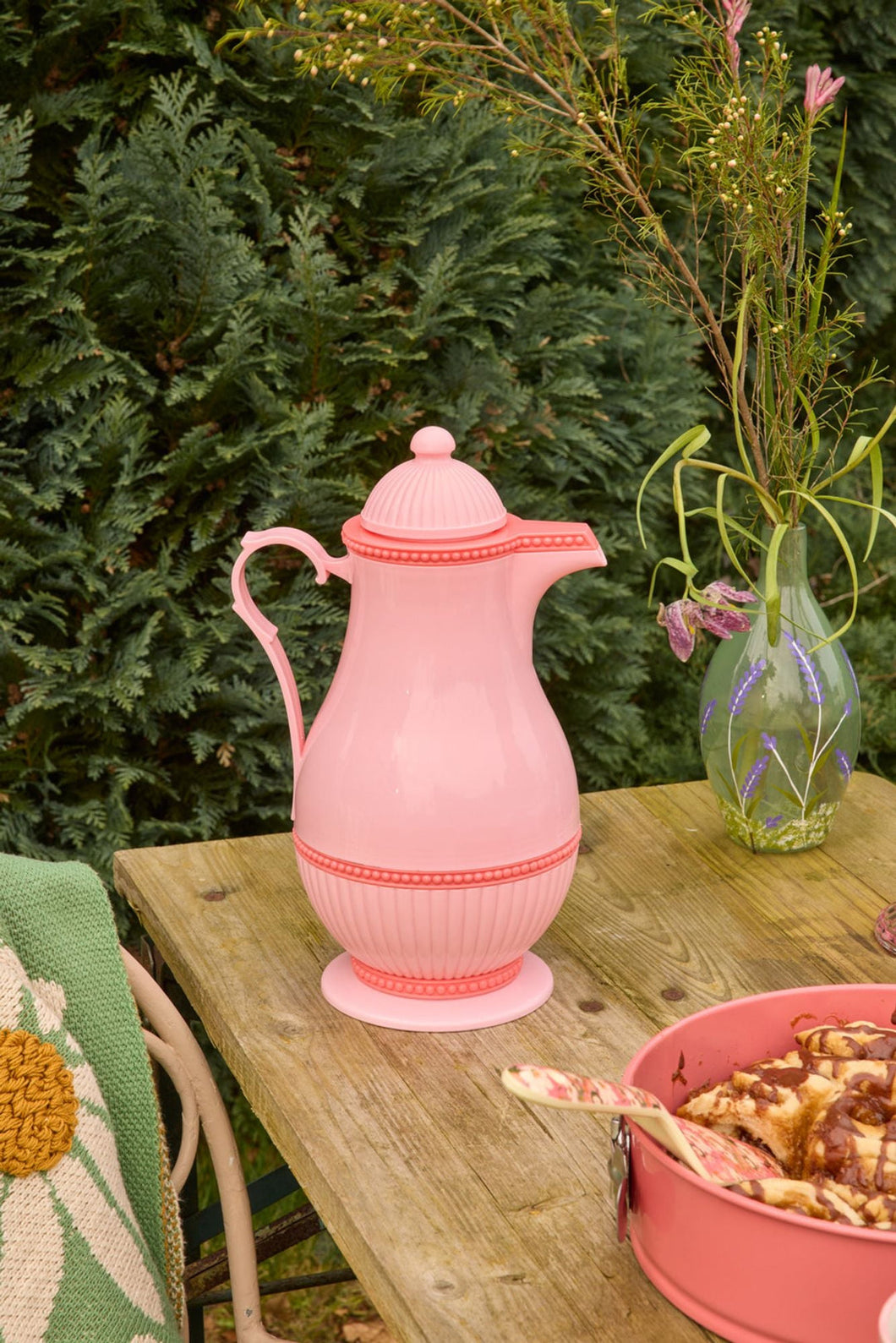 Thermos in Vintage Shape - Pink - 1L