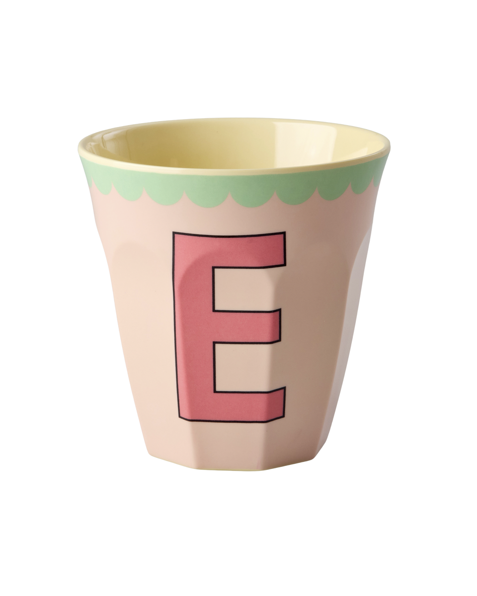 Vintage Colour Letter Cups