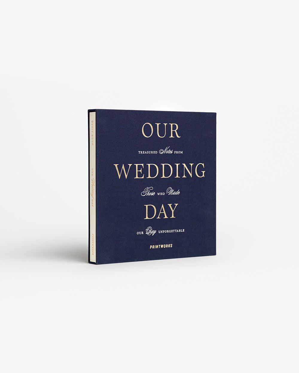 Wedding Guest Book - Dark Blue