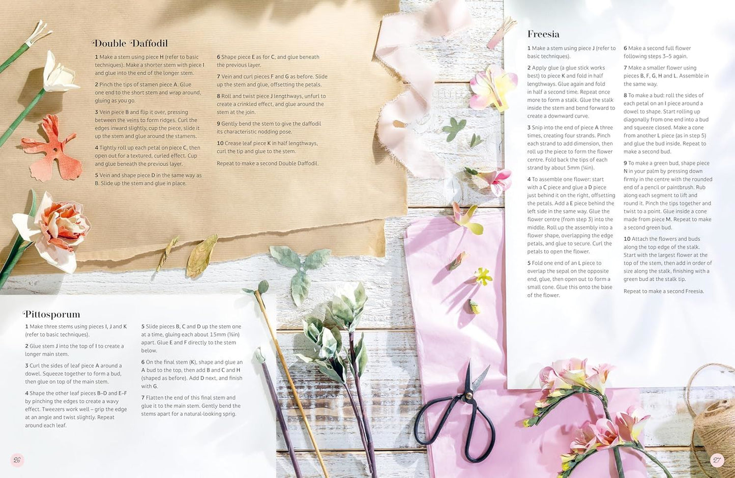 Bouquet in a Book - Spring