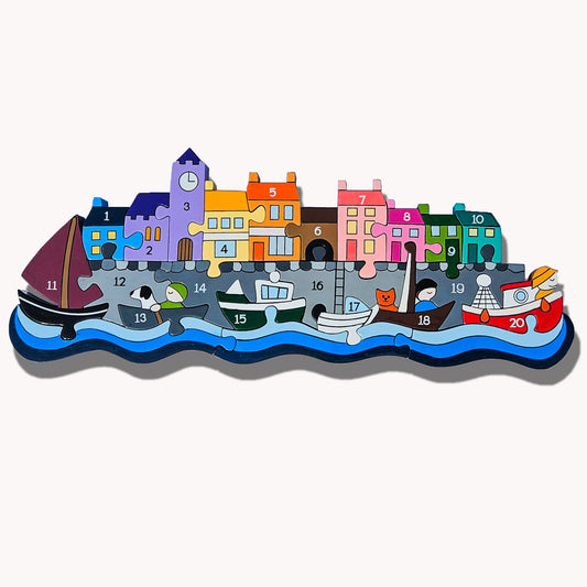 Harbour Town Number Jigsaw