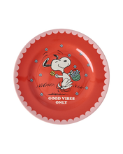 Load image into Gallery viewer, Plate - Red Snoopy Print
