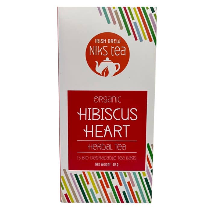 Organic Hibiscus Heart Tea (bags)