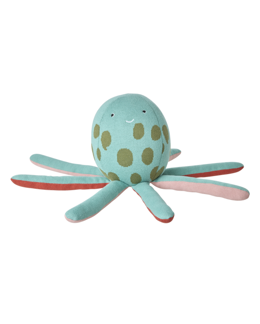 Kids Knitted Octopus Soft Toy