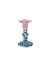 Load image into Gallery viewer, Glass Candle Holder in Flowers Shape Medium
