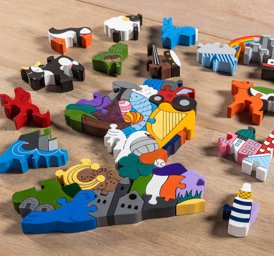 Ireland Icons Jigsaw Puzzle