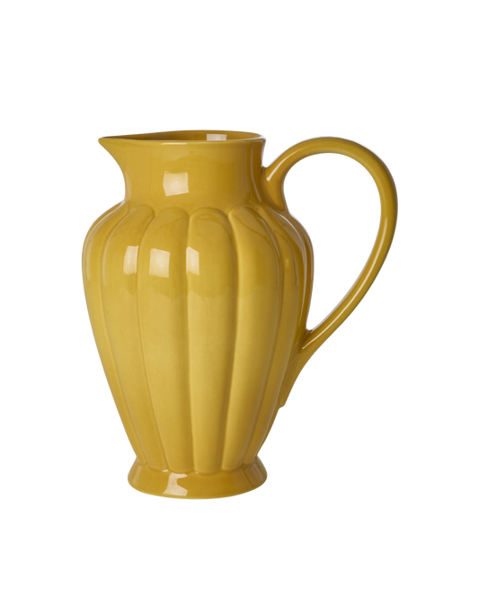 Ceramic Jug in Curry - 3L