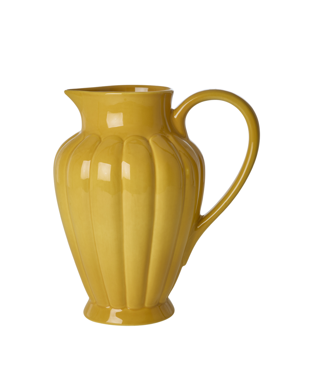 Ceramic Jug in Curry - 3L
